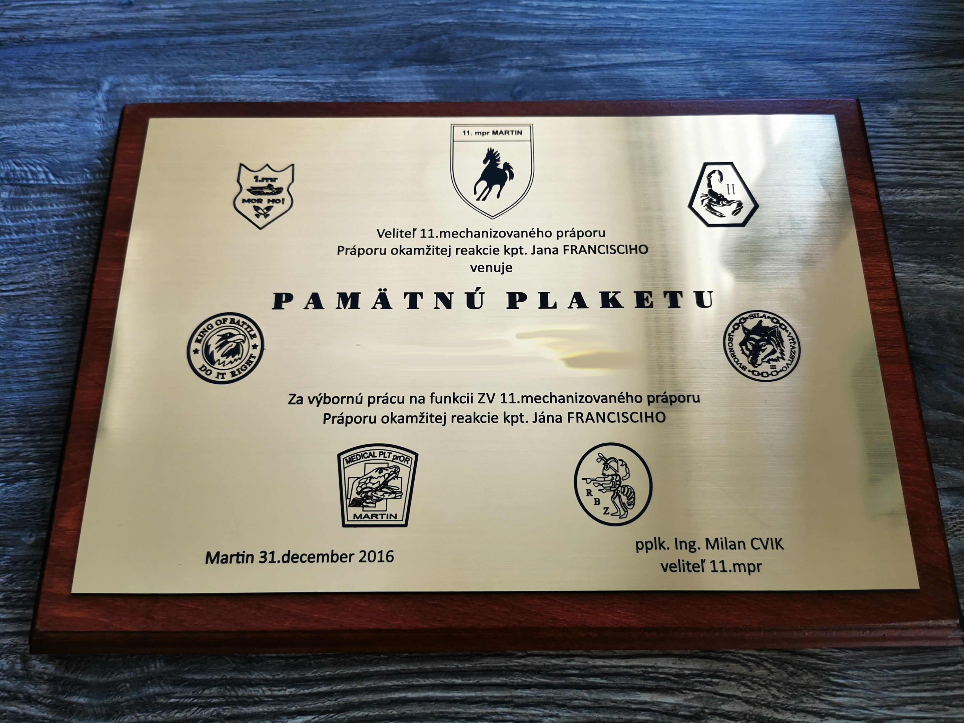 Plaketa A5